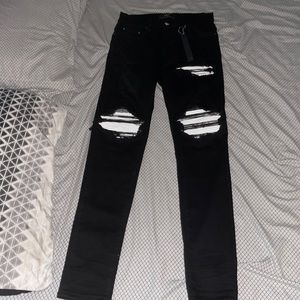Black Amiri Mx1 jeans
